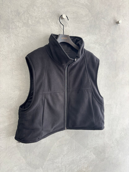 リバーシブルナイロンフリースベスト／Anna Kerry