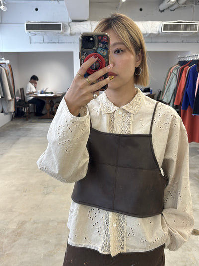 受付終了【予約⚡︎販売】モッチモチダンボール箔プリントビスチェ／8651702／LE MÉLANGE／2026 AW #2