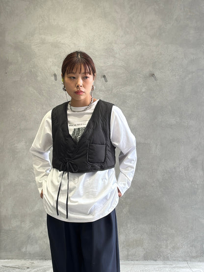 キルティングジレ／Dignite collier