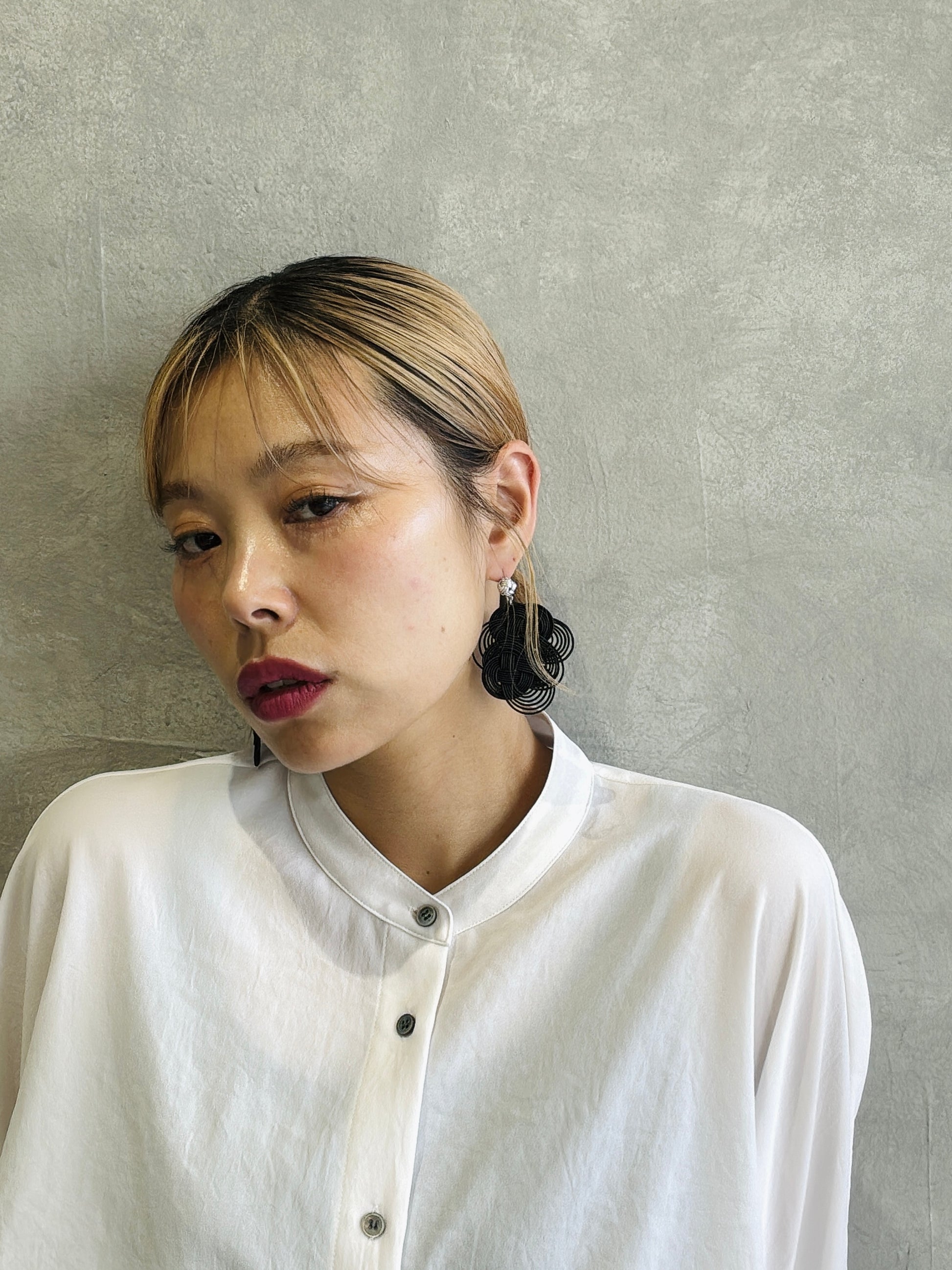 結び屋虹園×No.9コラボ限定仕様／3・6・９の揺れるピアス（ピアス・イヤリング）