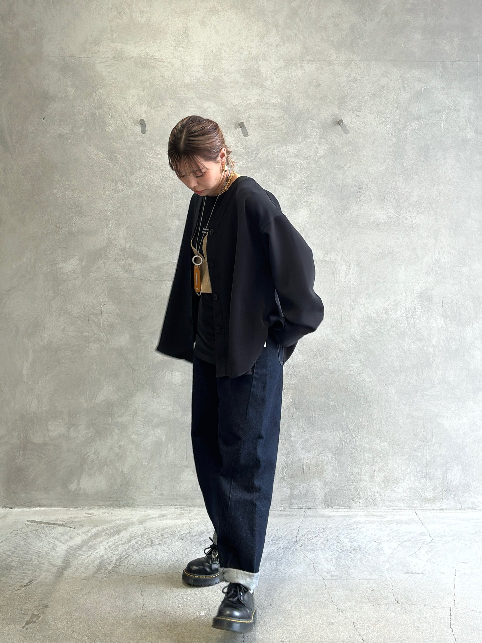 Vカーディガンブラウス／Anna Kerry