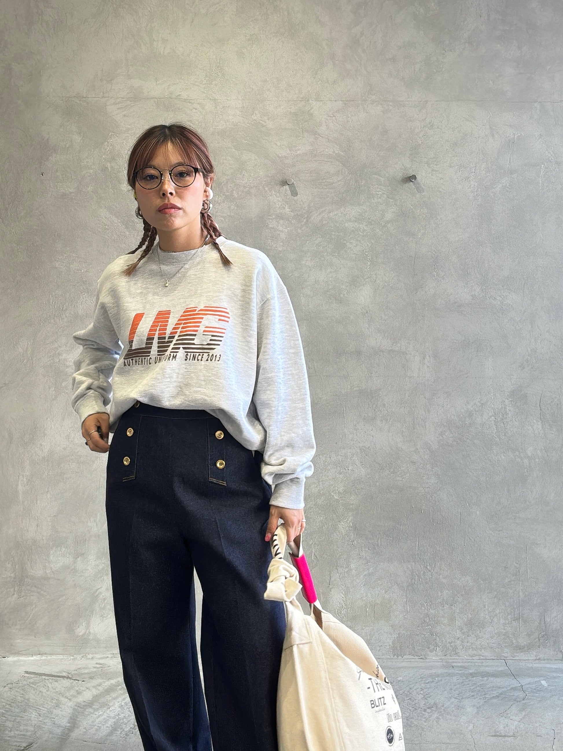 LMGスウェット／8611004／LE MÉLANGE