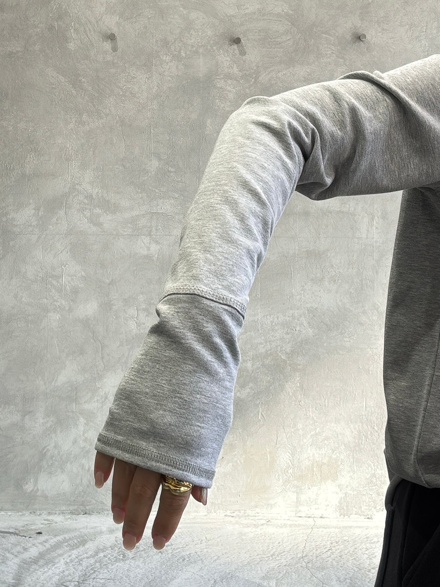 あったか無地ロングスリーブトップス／ANNA  KERRY