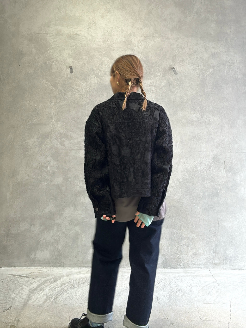 シアードッキング無地ロンT