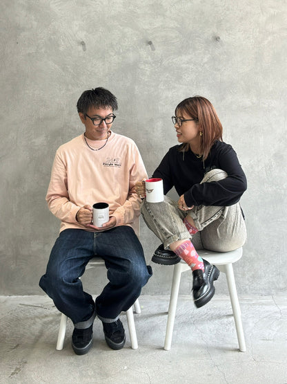 受付終了【予約販売】PURPLE MART⚡︎オリジナルバイカラーマグカップ／the Nines