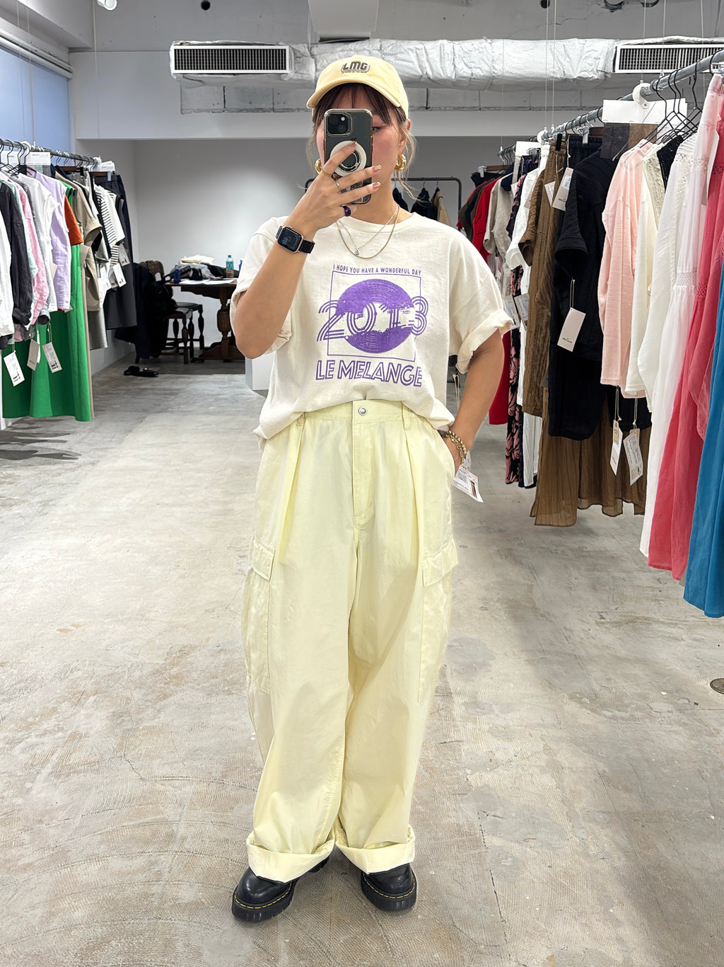 受付終了【予約販売】カーゴパンツ／8623504／LE MÉLANGE／2026 SS#2