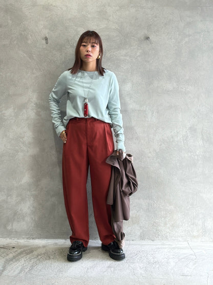 あったか無地ロングスリーブトップス／ANNA  KERRY