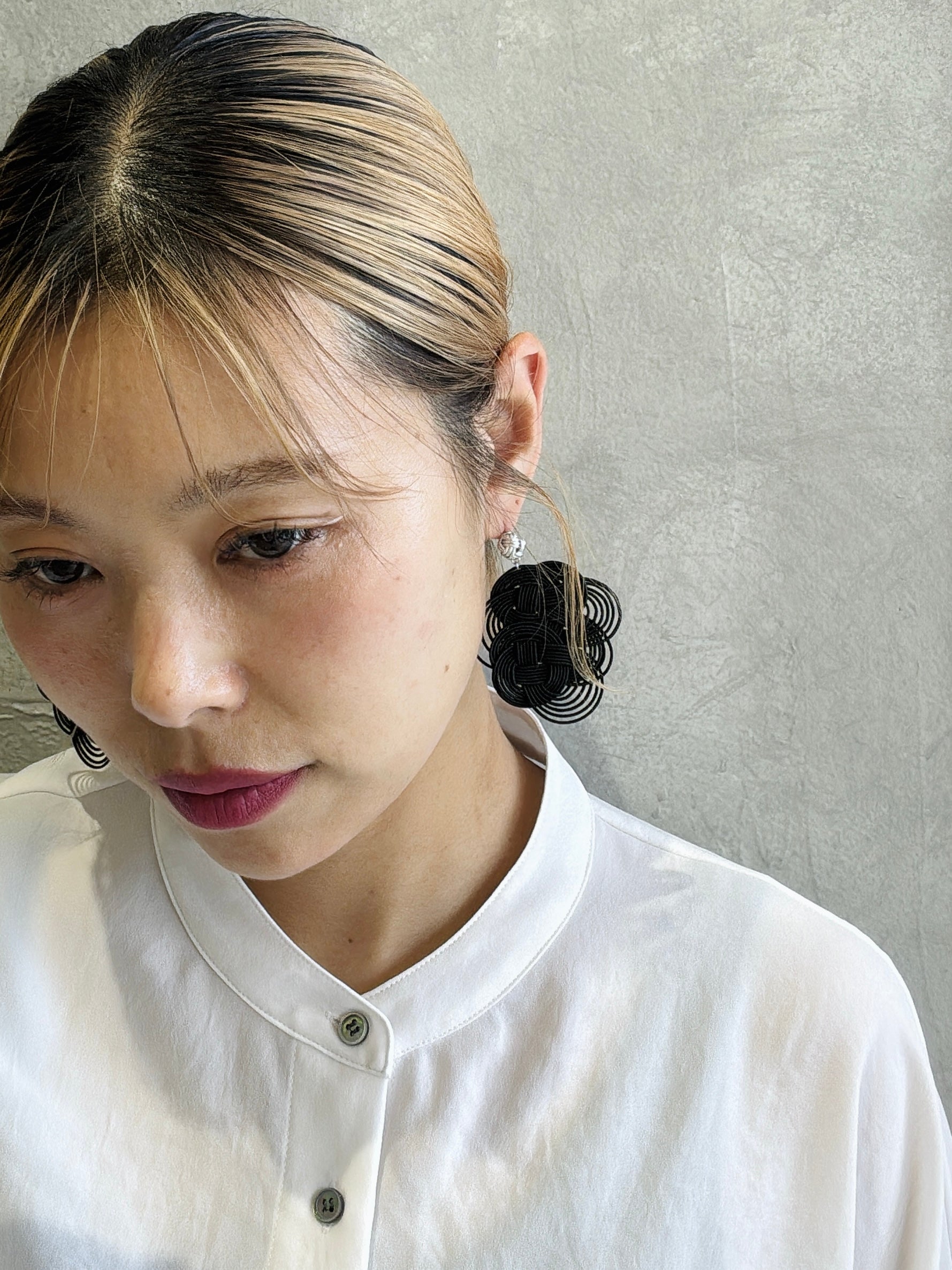 結び屋虹園×No.9コラボ限定仕様／3・6・９の揺れるピアス（ピアス・イヤリング）