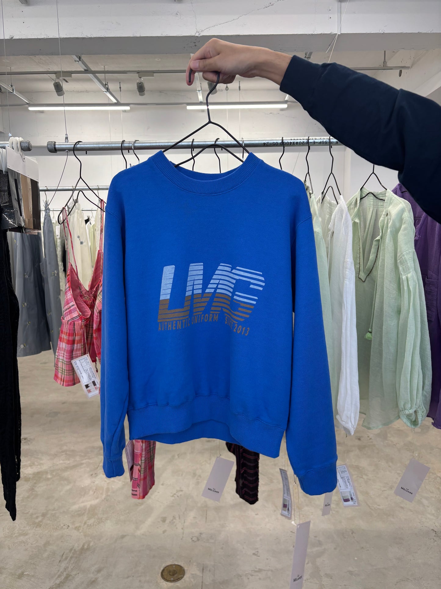 受付終了【予約販売】LMGスウェット／8611004／LE MÉLANGE