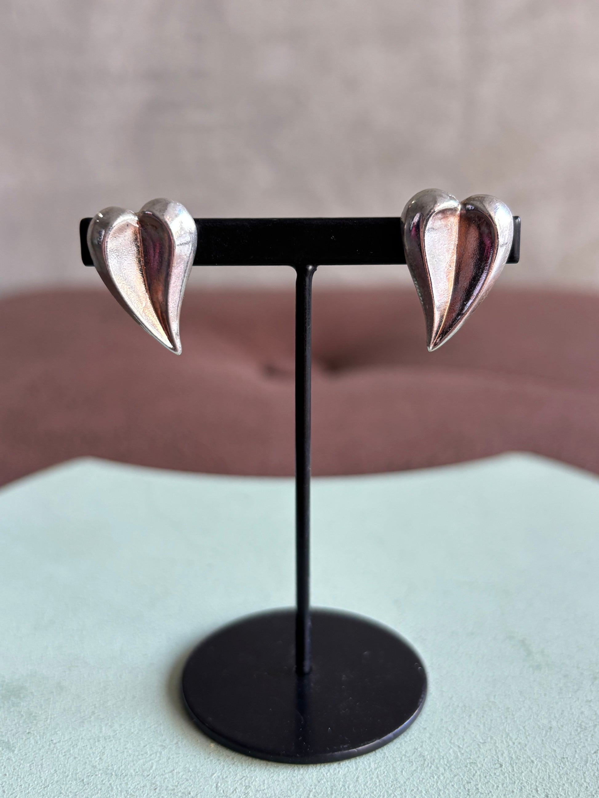 【予約販売】ソリッドハートピアス