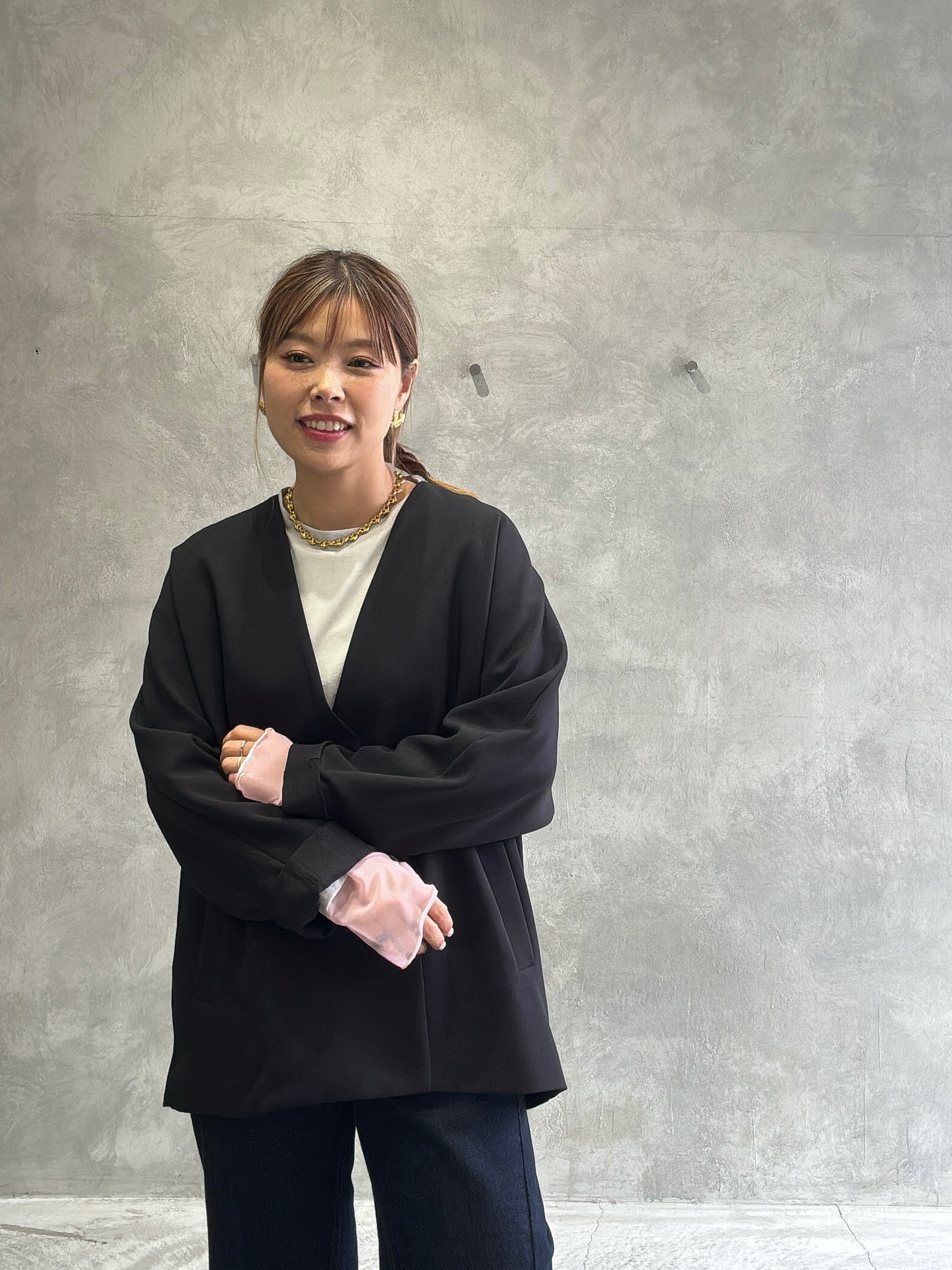 シアードッキング無地ロンT