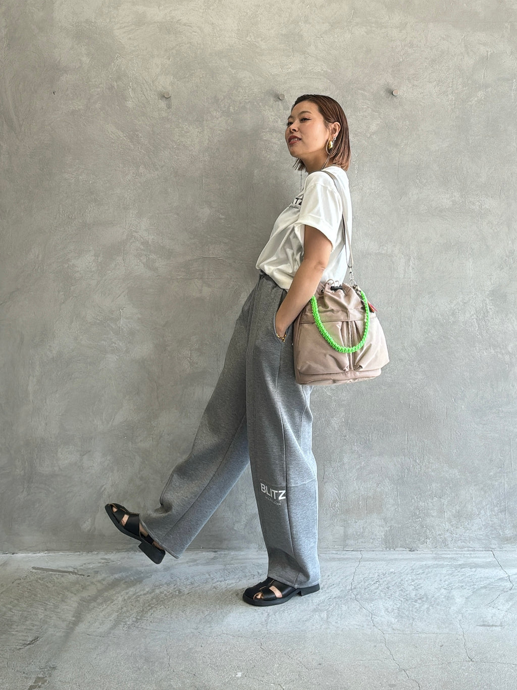 【予約販売】パディング２WAYショルダーバッグ／cheek