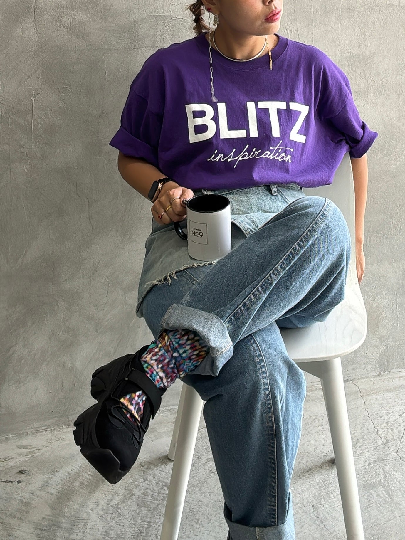 総柄ソックス/No.9バイイングシリーズ