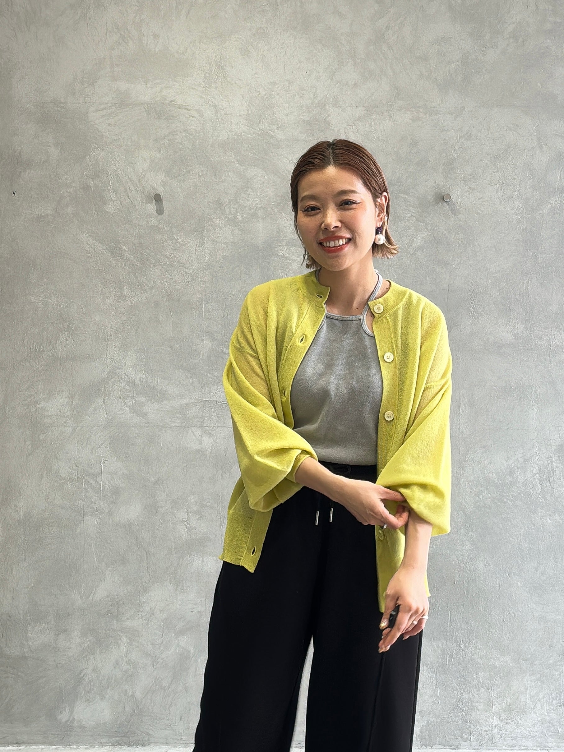 シアーニット⚡︎カーディガン