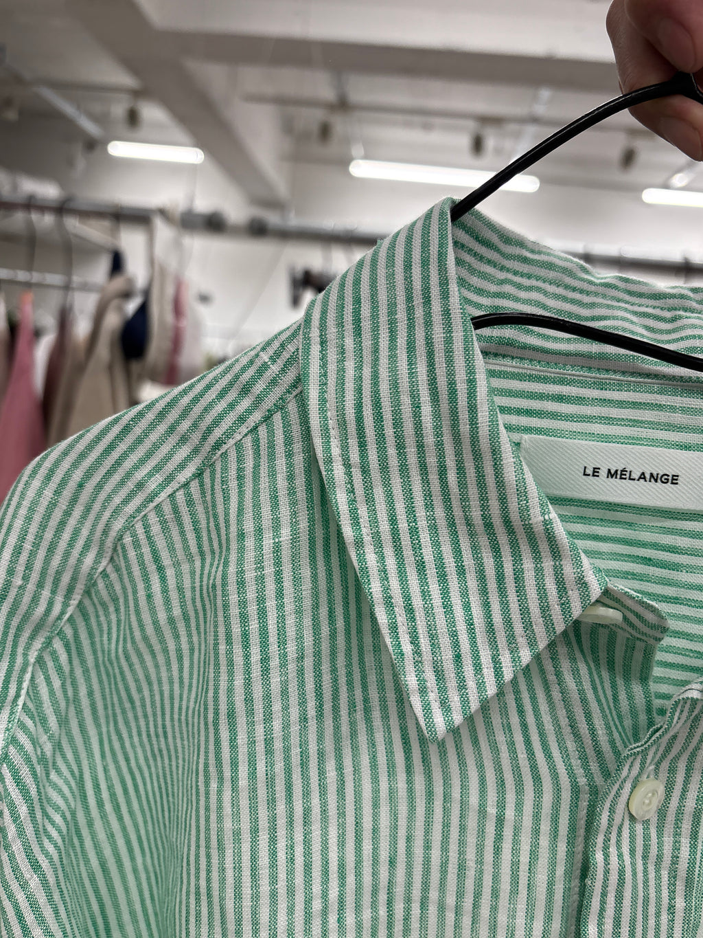 受付終了【予約販売】フレンチリネンシャツ／8623205／LE MÉLANGE／2026 SS#2