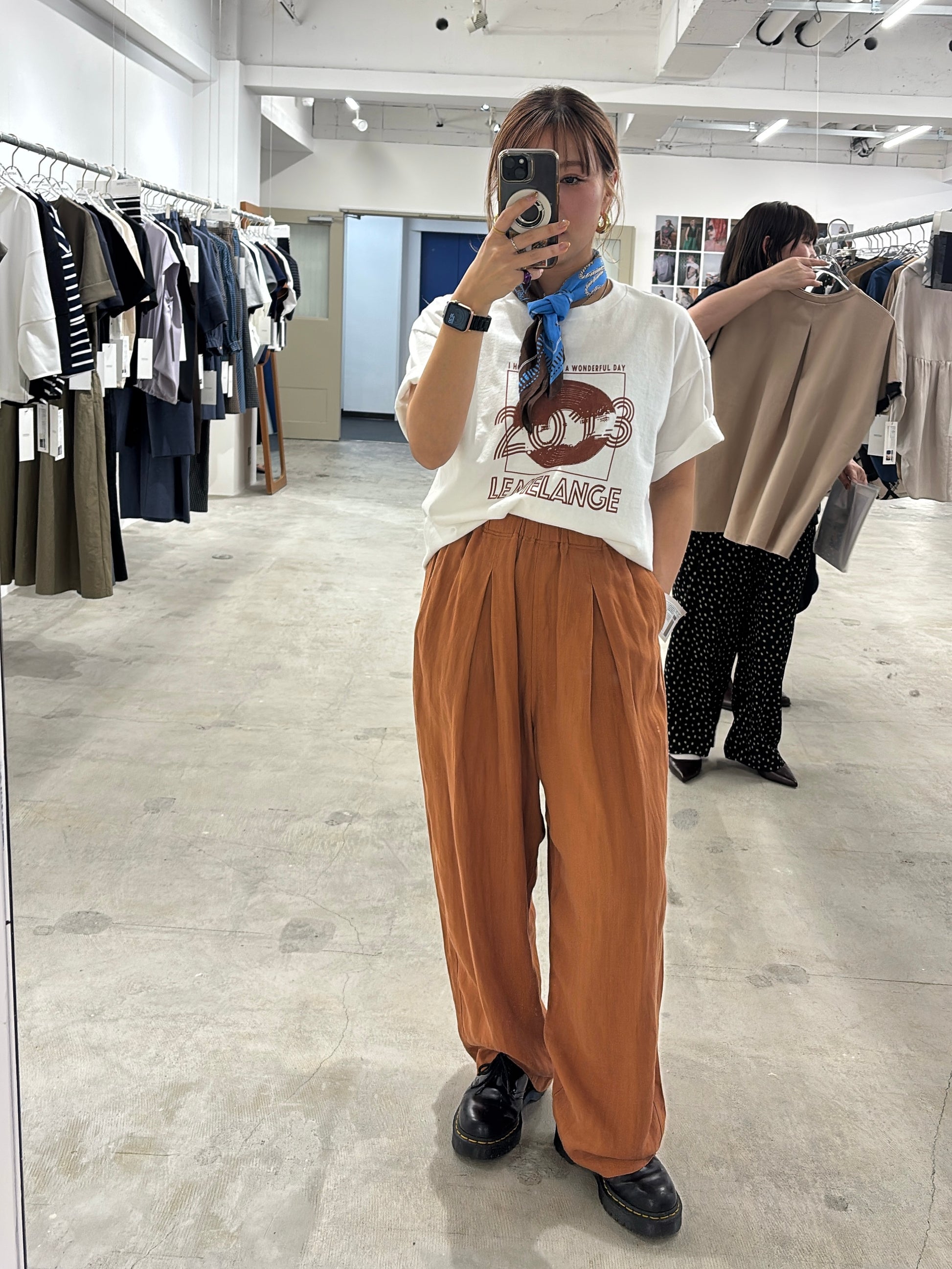 受付終了【予約販売】大判バンダナ／8628001／LE MÉLANGE／2026 SS#2