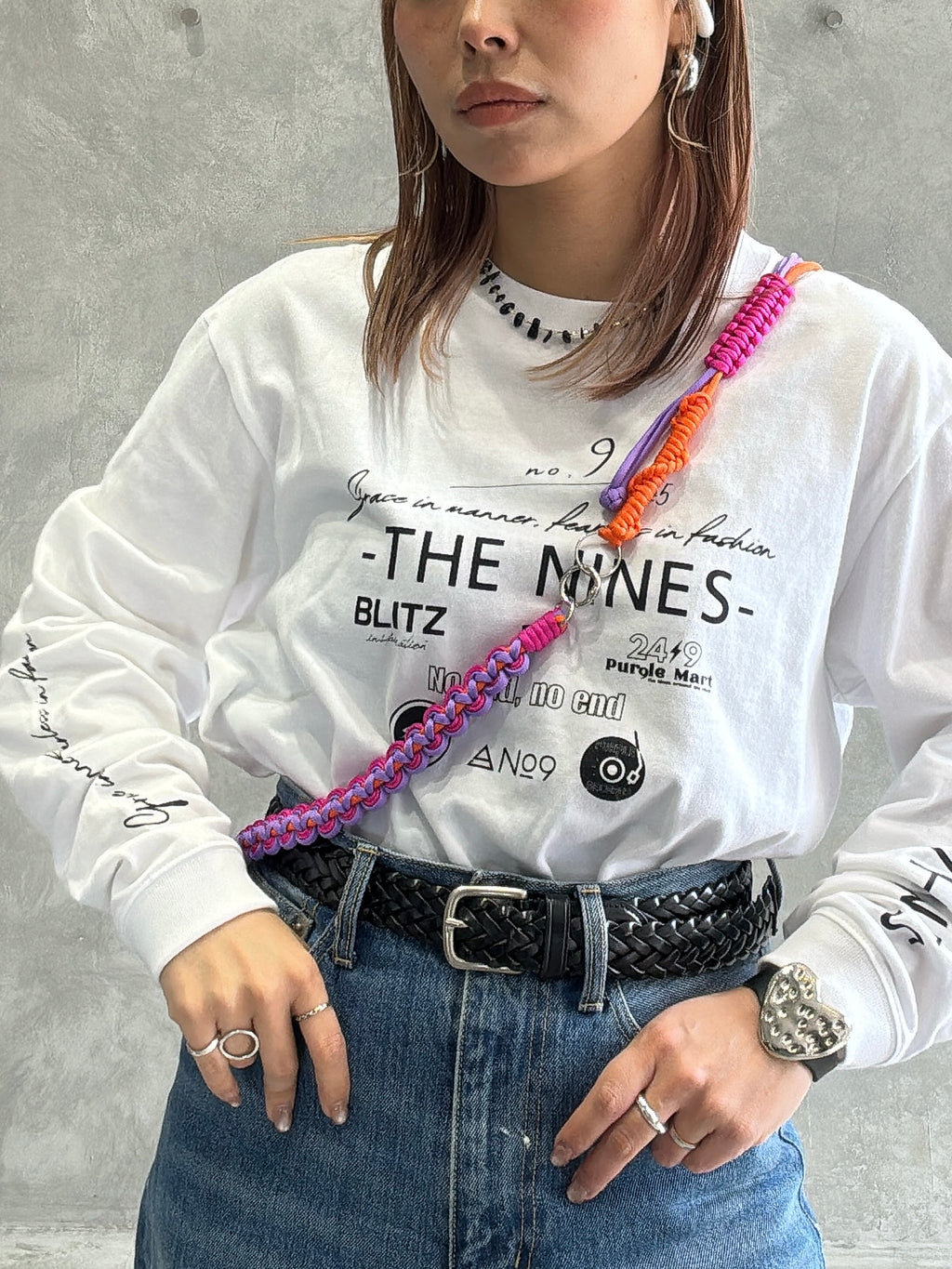 ⭐︎コラボ【予約販売】3wayパラコードスマホショルダー／ホイップウェーブ／受注生産