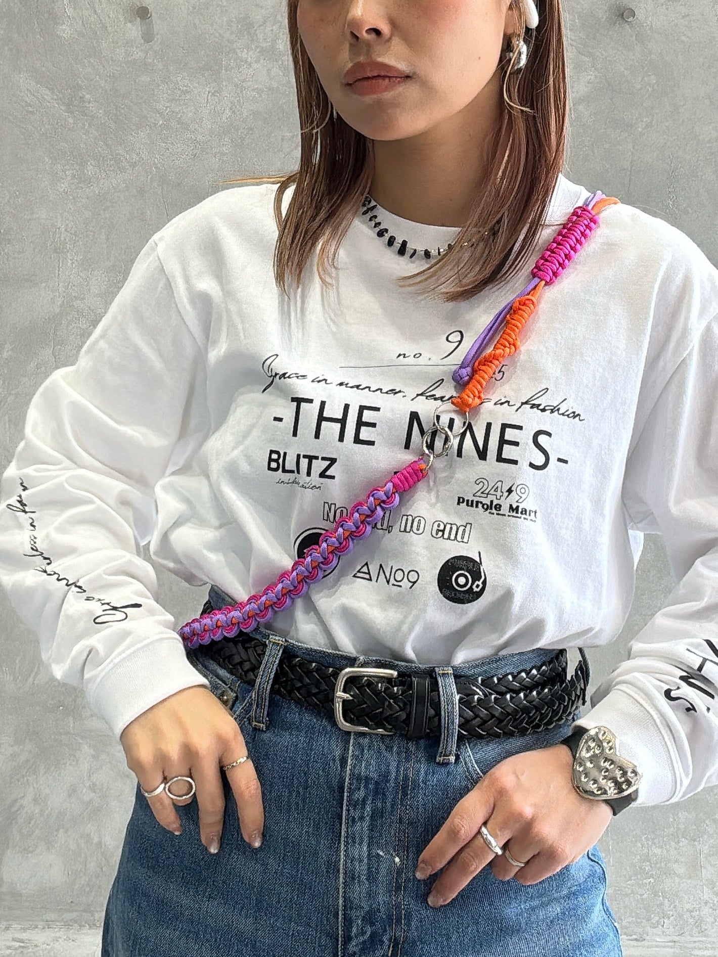 ⭐︎コラボ【予約販売】3wayパラコードスマホショルダー／ホイップウェーブ／受注生産