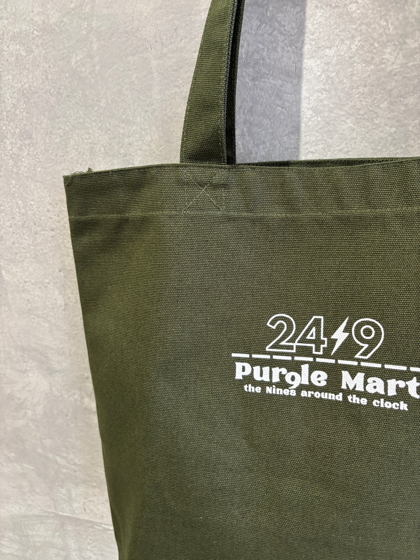 受付終了【予約販売】PURPLE MART⚡︎キャンバストートーバッグ／the Nines