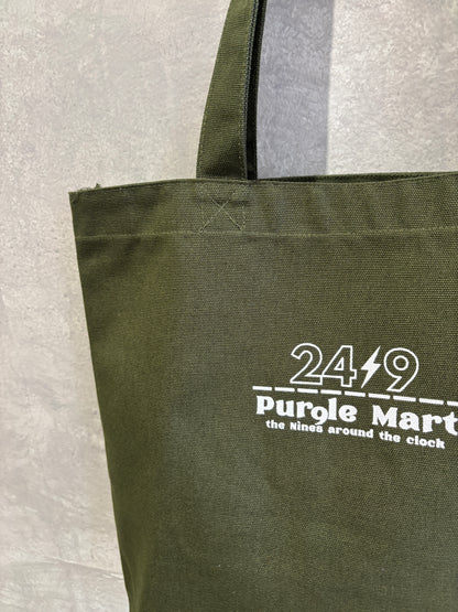 受付終了【予約販売】PURPLE MART⚡︎キャンバストートーバッグ／the Nines