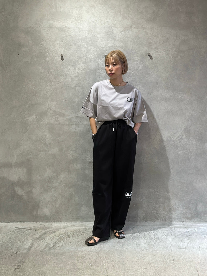 ショート丈ドライタッチTシャツ／No.9-the Nines-