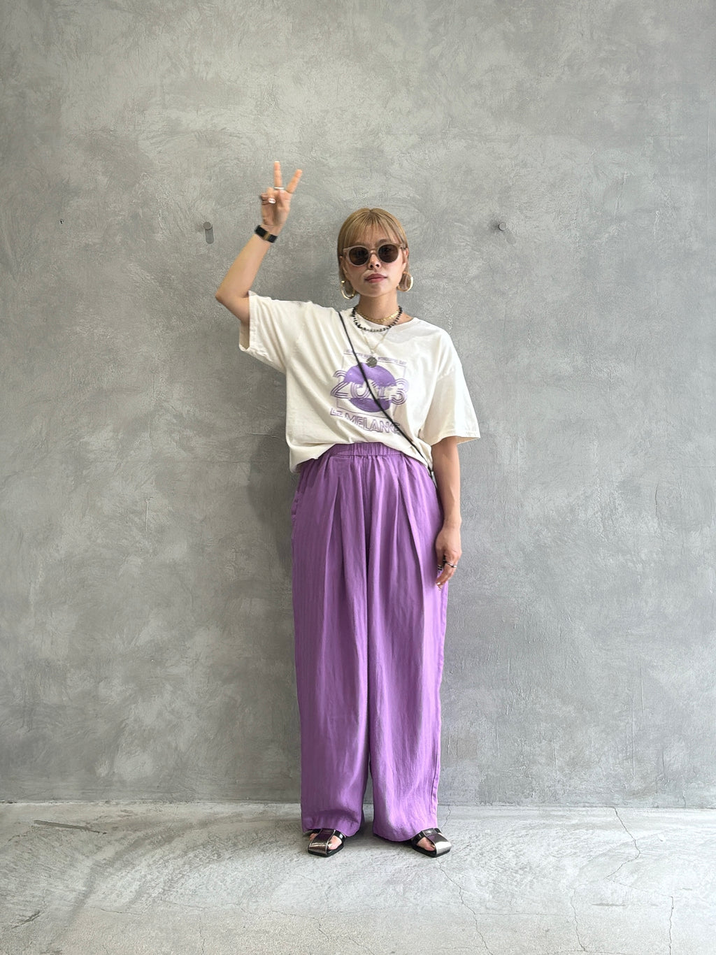 バレルシルエットパンツ／8623507／LE MÉLANGE／2026 SS#2