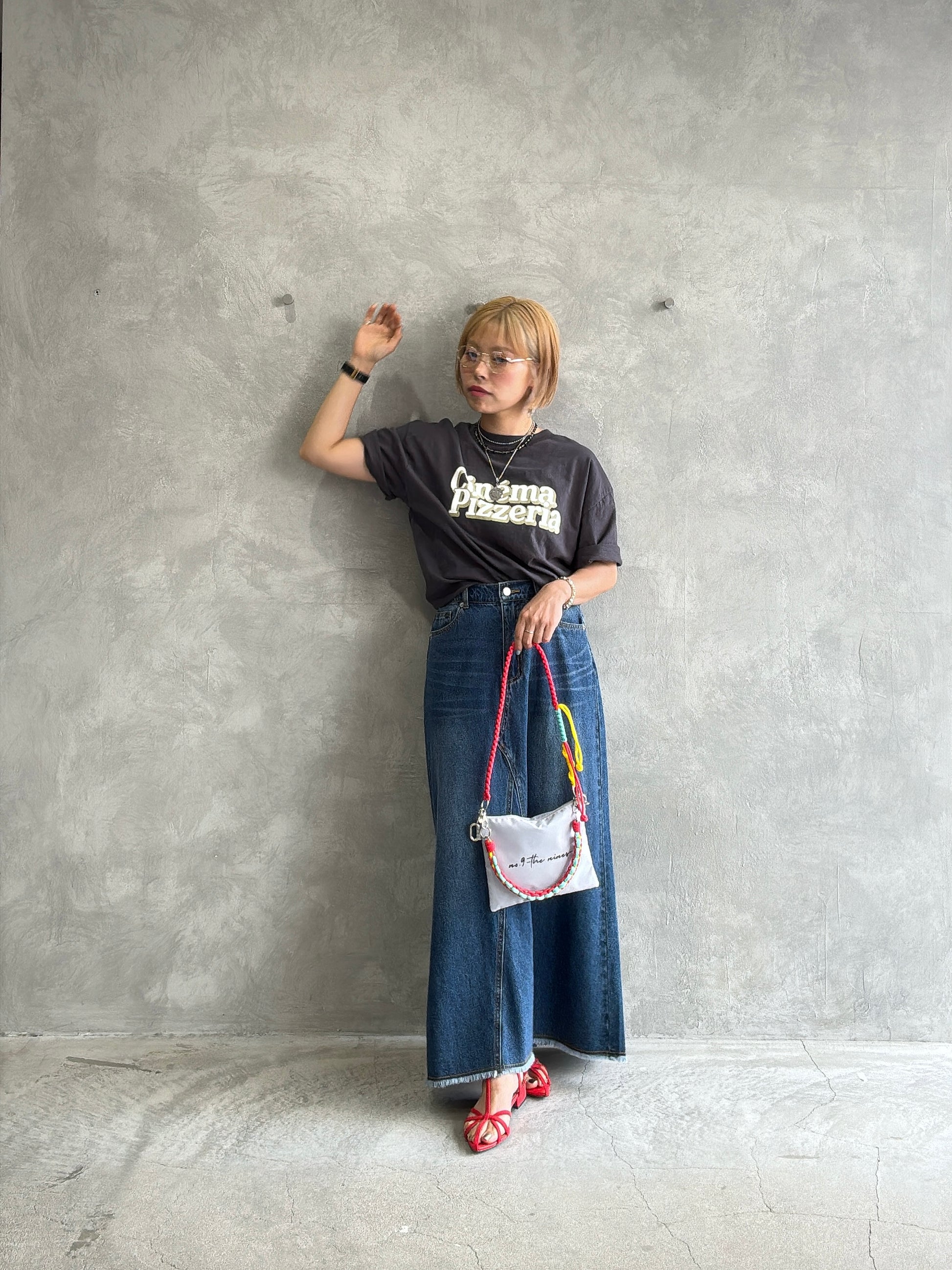 【予約販売】Cinema Pizzeria スラブTシャツ／ING
