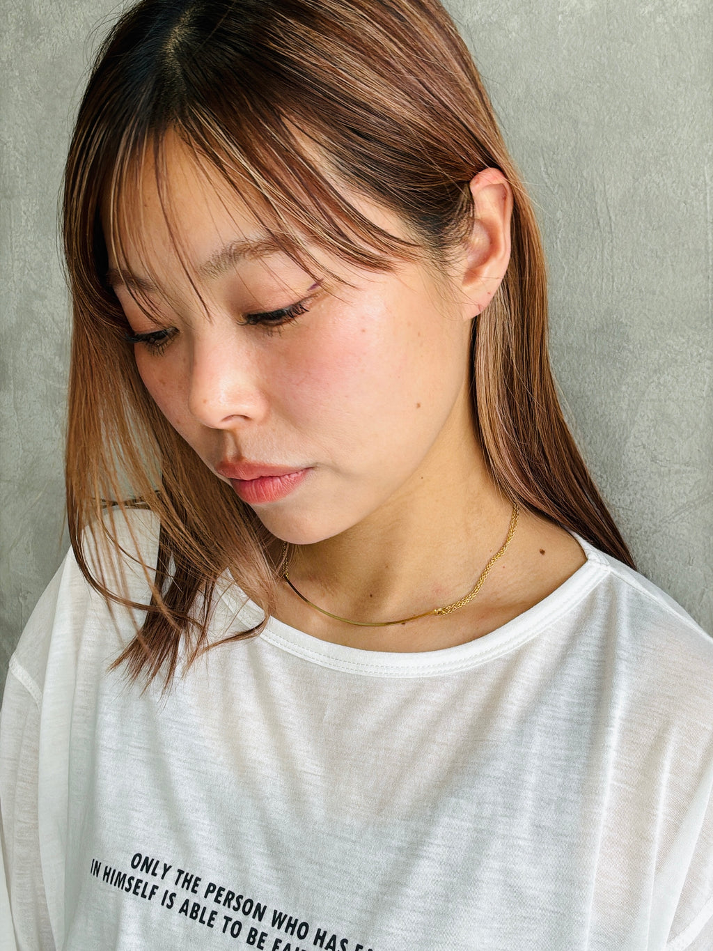 【予約販売】カーブバーネックレス