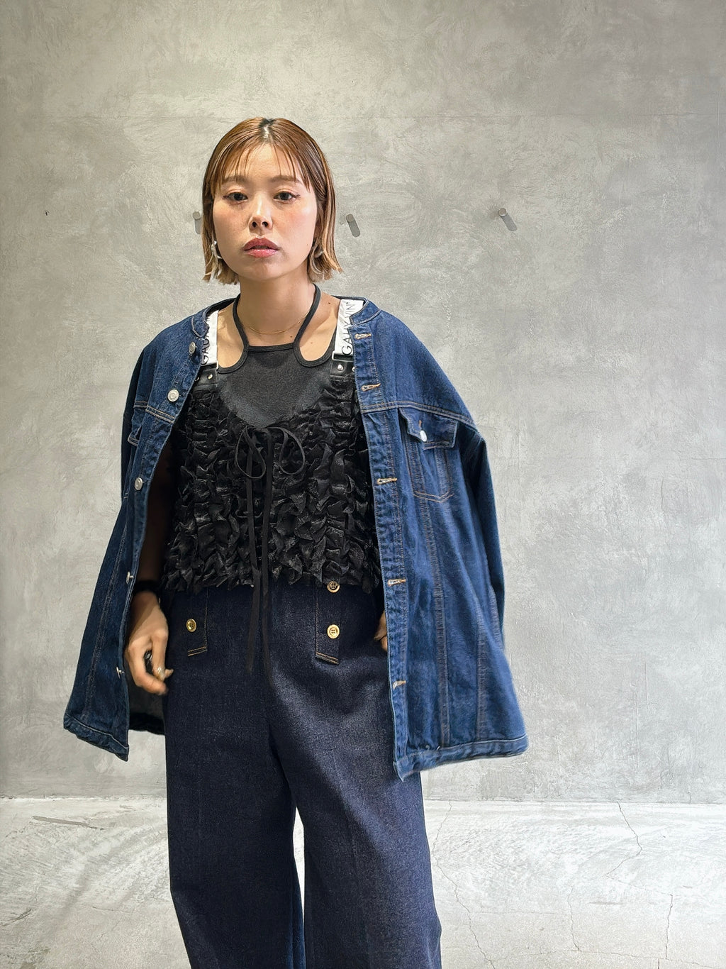 フリルショートビスチェ／AC-26060-S／MARGAUX VINTAGE／2026 SS#2
