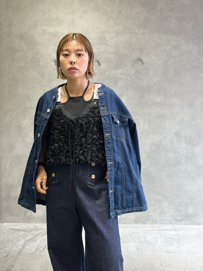 フリルショートビスチェ／AC-26060-S／MARGAUX VINTAGE／2026 SS#2