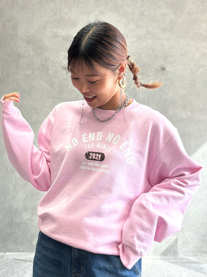 受付終了【予約販売】カレッジデザインスウェット／the Nines