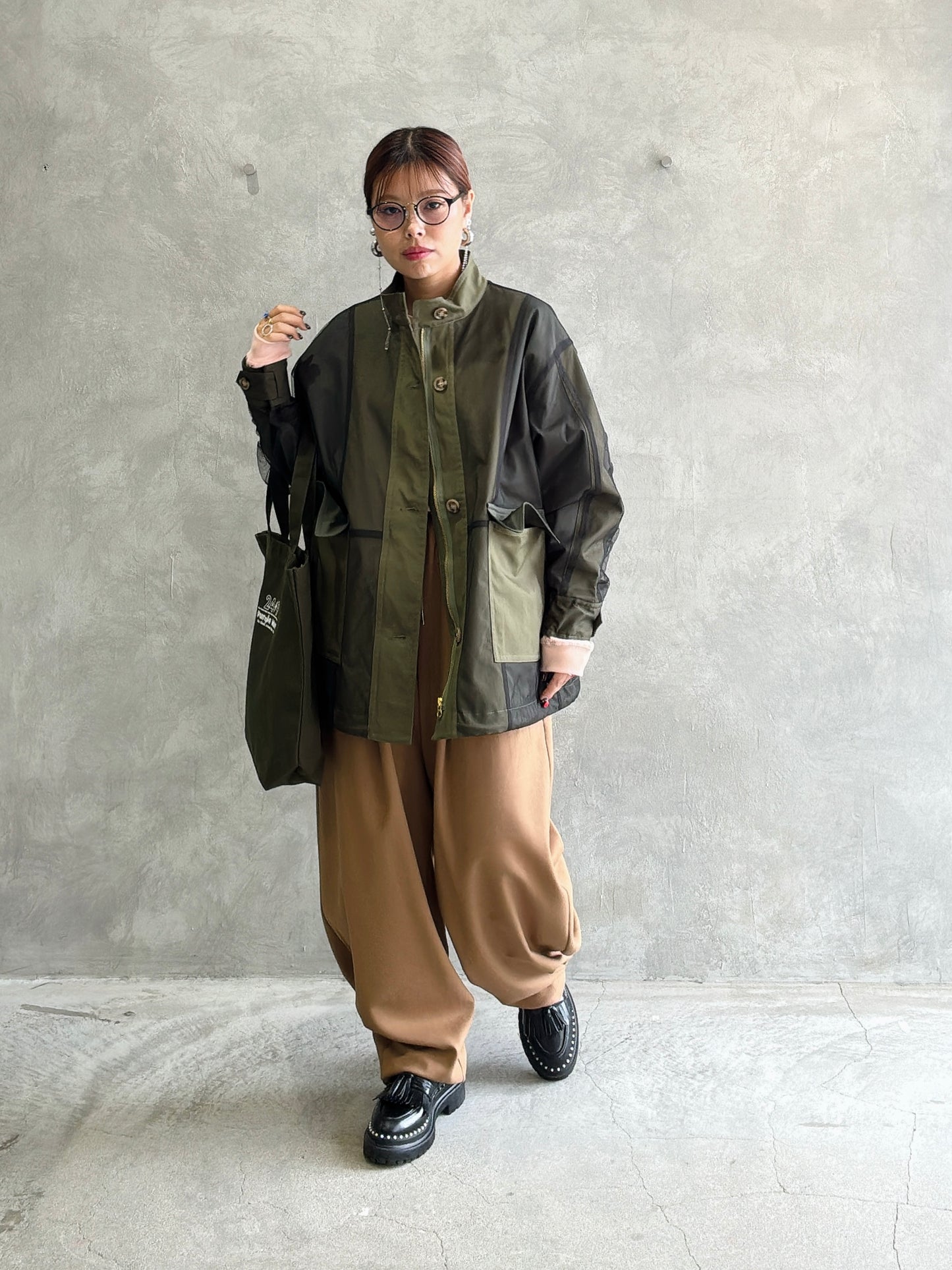 3Dポケットヘムタックワイド／CYAN tokyo