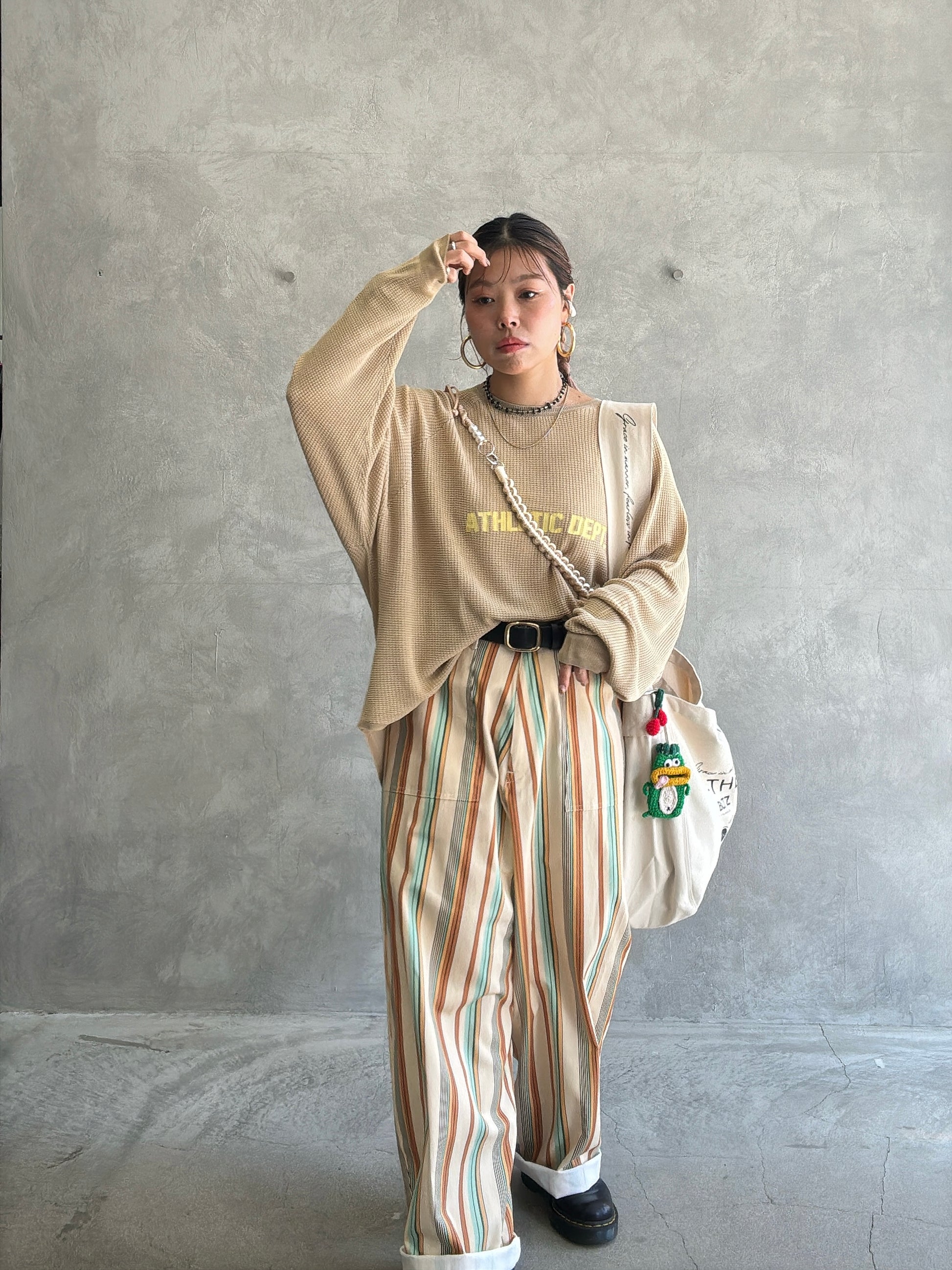 マルチストライプパンツ／PT-26047-S／MARGAUX VINTAGE／