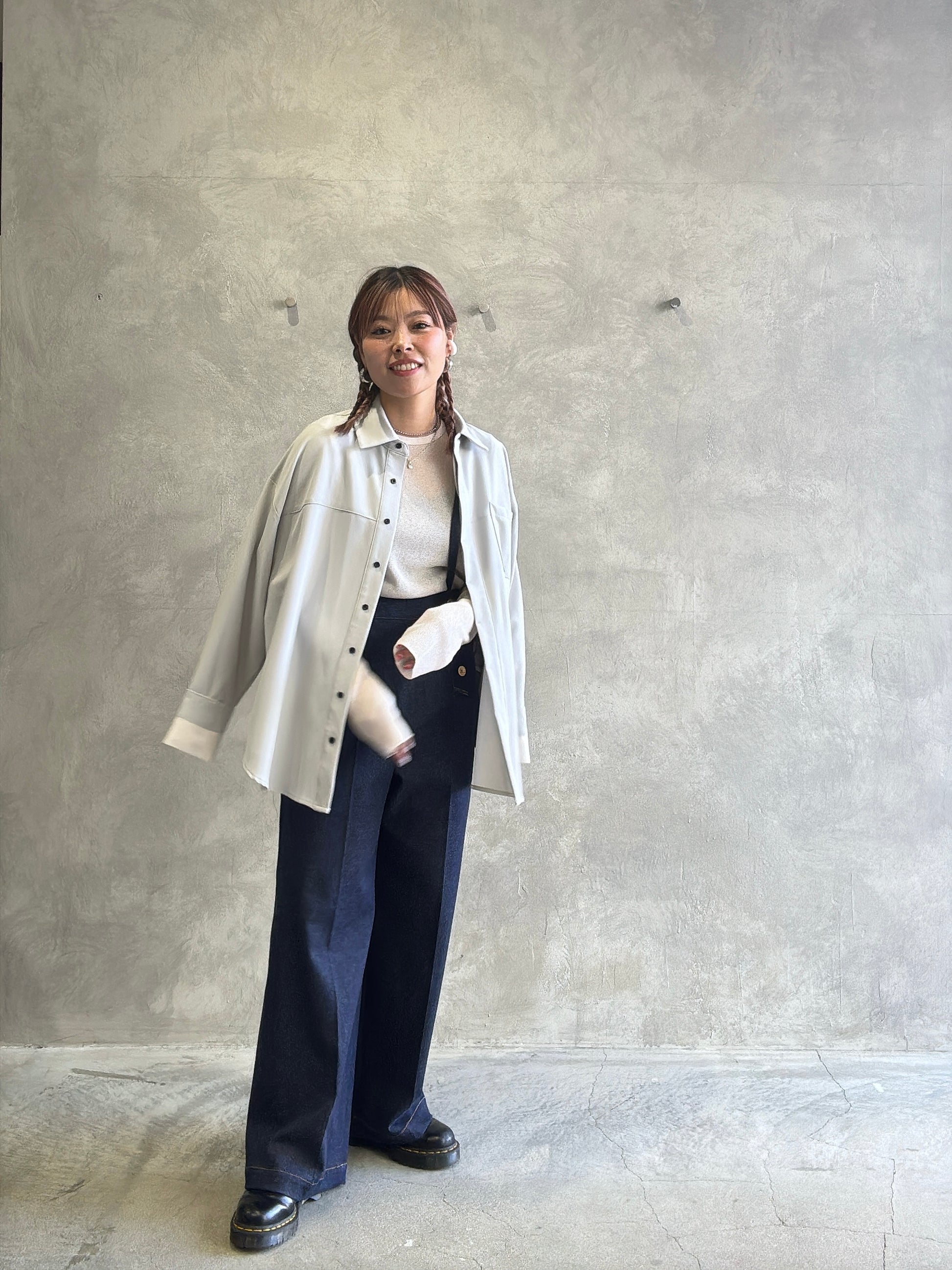 ★ダブルカフスシャツ／Dignite collier