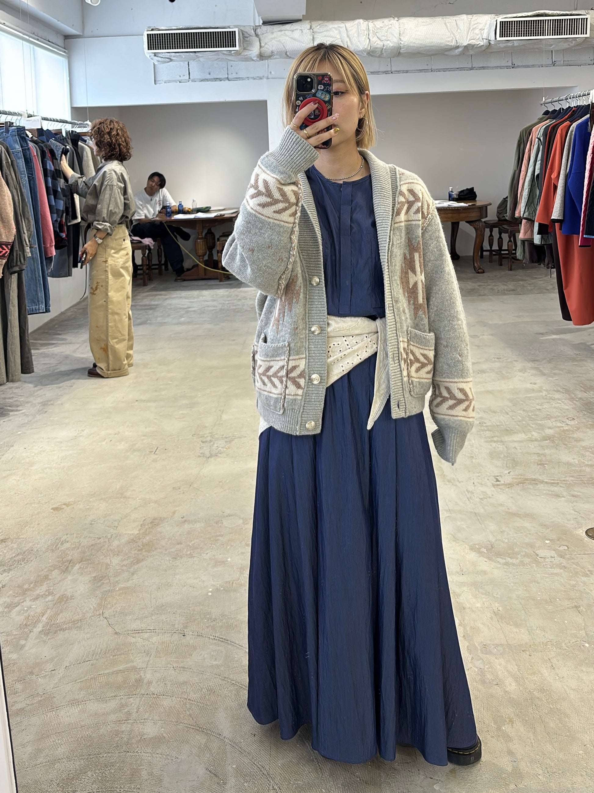 【予約⚡︎販売】カウチン風ショールカラーカーディガン／8652103／LE MÉLANGE／2026 AW #2