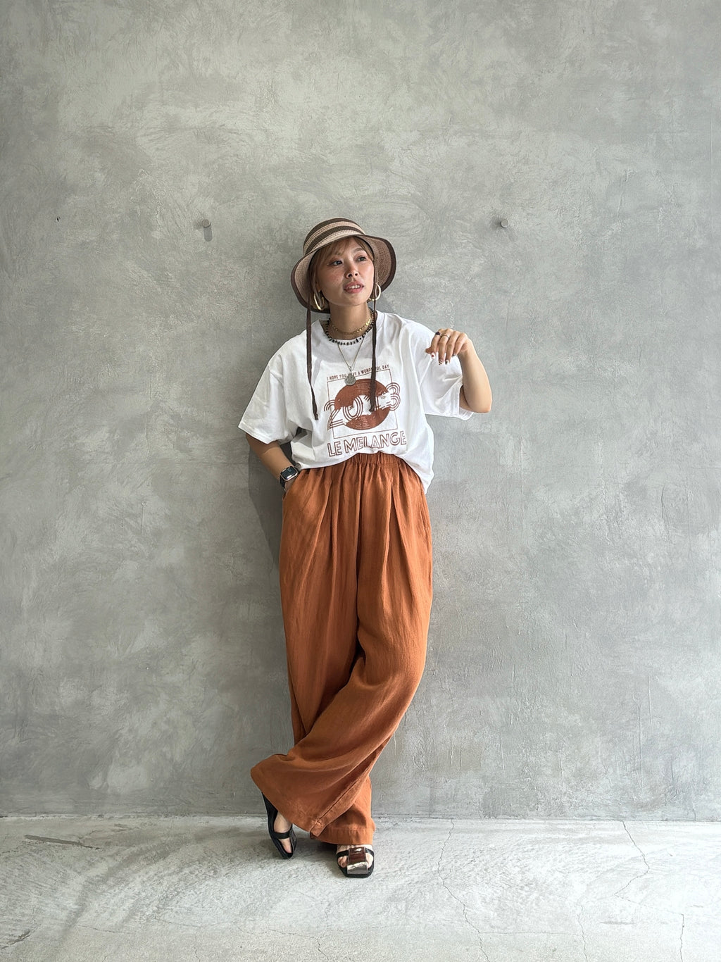 バレルシルエットパンツ／8623507／LE MÉLANGE／2026 SS#2