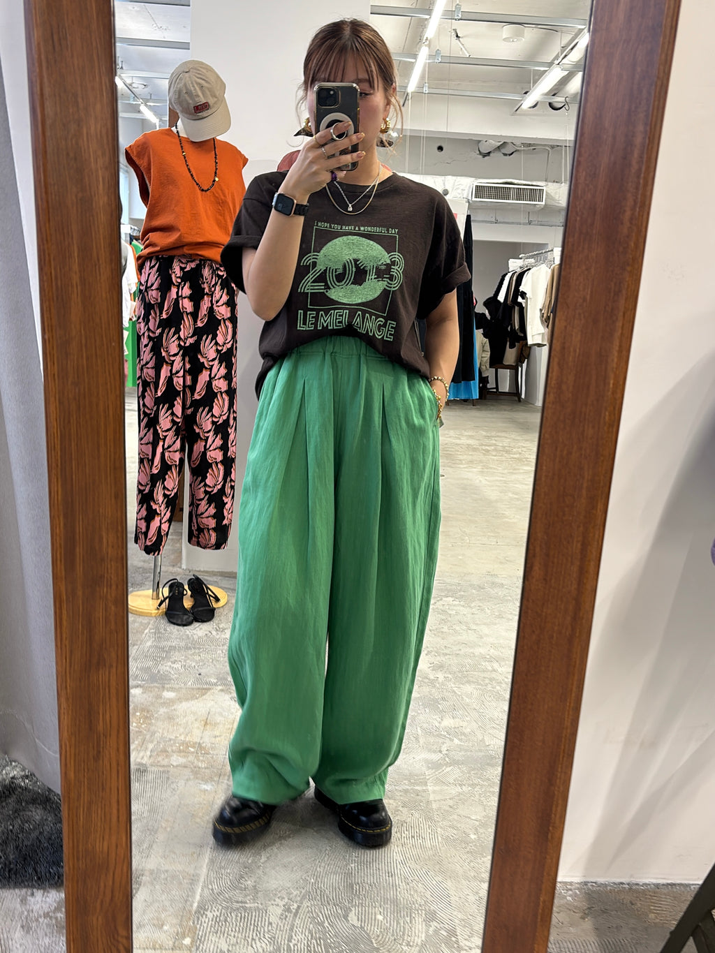 バレルシルエットパンツ／8623507／LE MÉLANGE／2026 SS#2