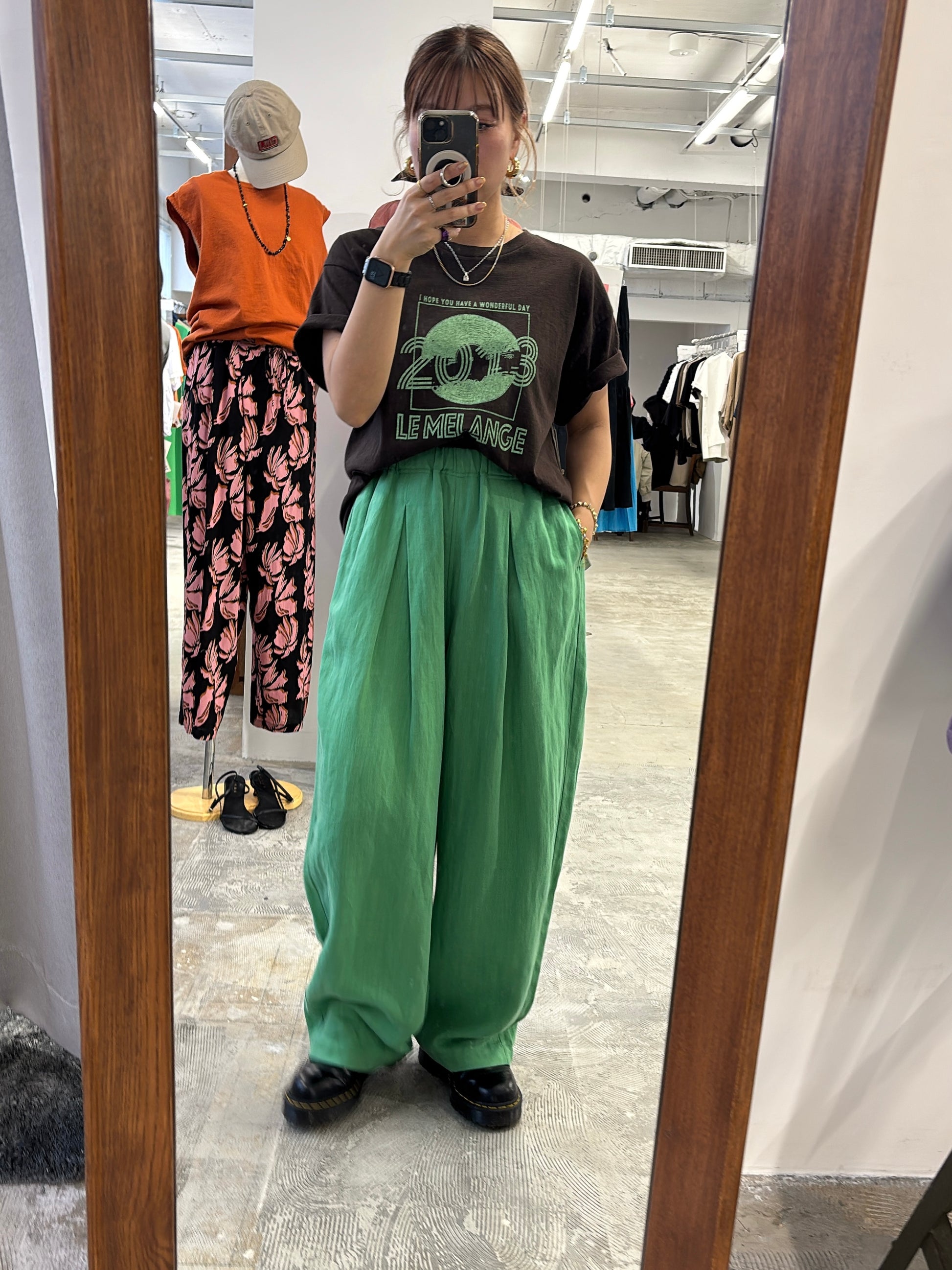 受付終了【予約販売】バレルシルエットパンツ／8623507／LE MÉLANGE／2026 SS#2