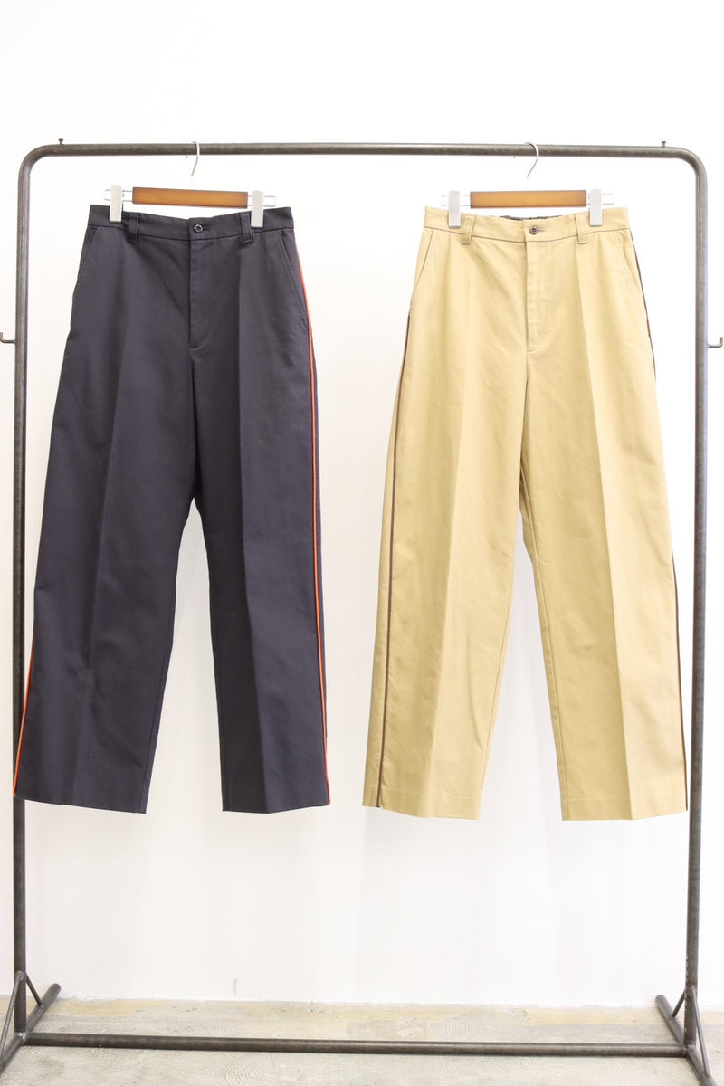 受付終了【予約⚡︎販売】ラインコットンツイルパンツ／#8643503／LE MÉLANGE／2026 AW #1