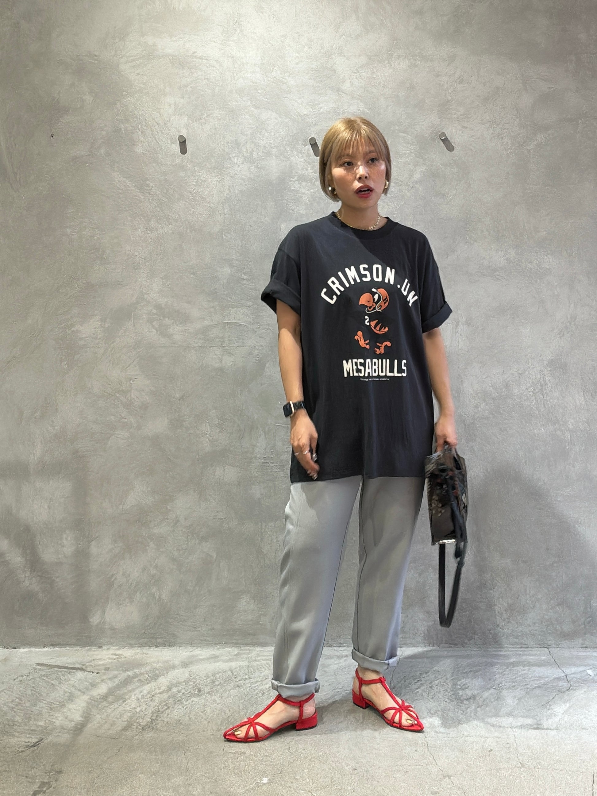 【予約販売】men'sサイズ／CRIMSON.UN Tシャツ／ING