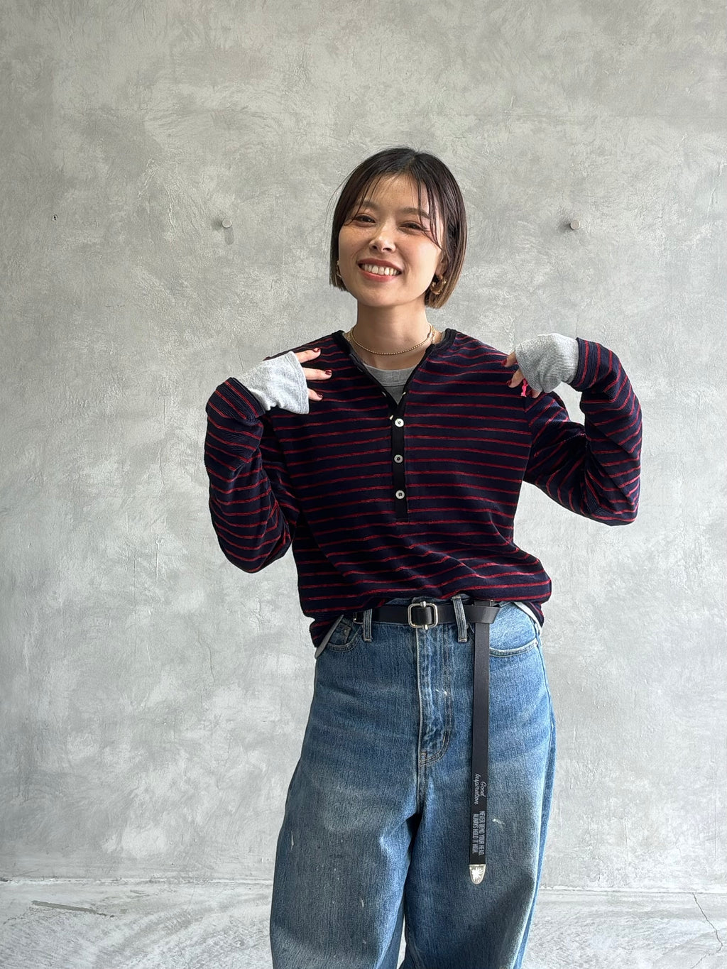 細リブジャージロンT／8651003／LE MÉLANGE／2026 AW #2