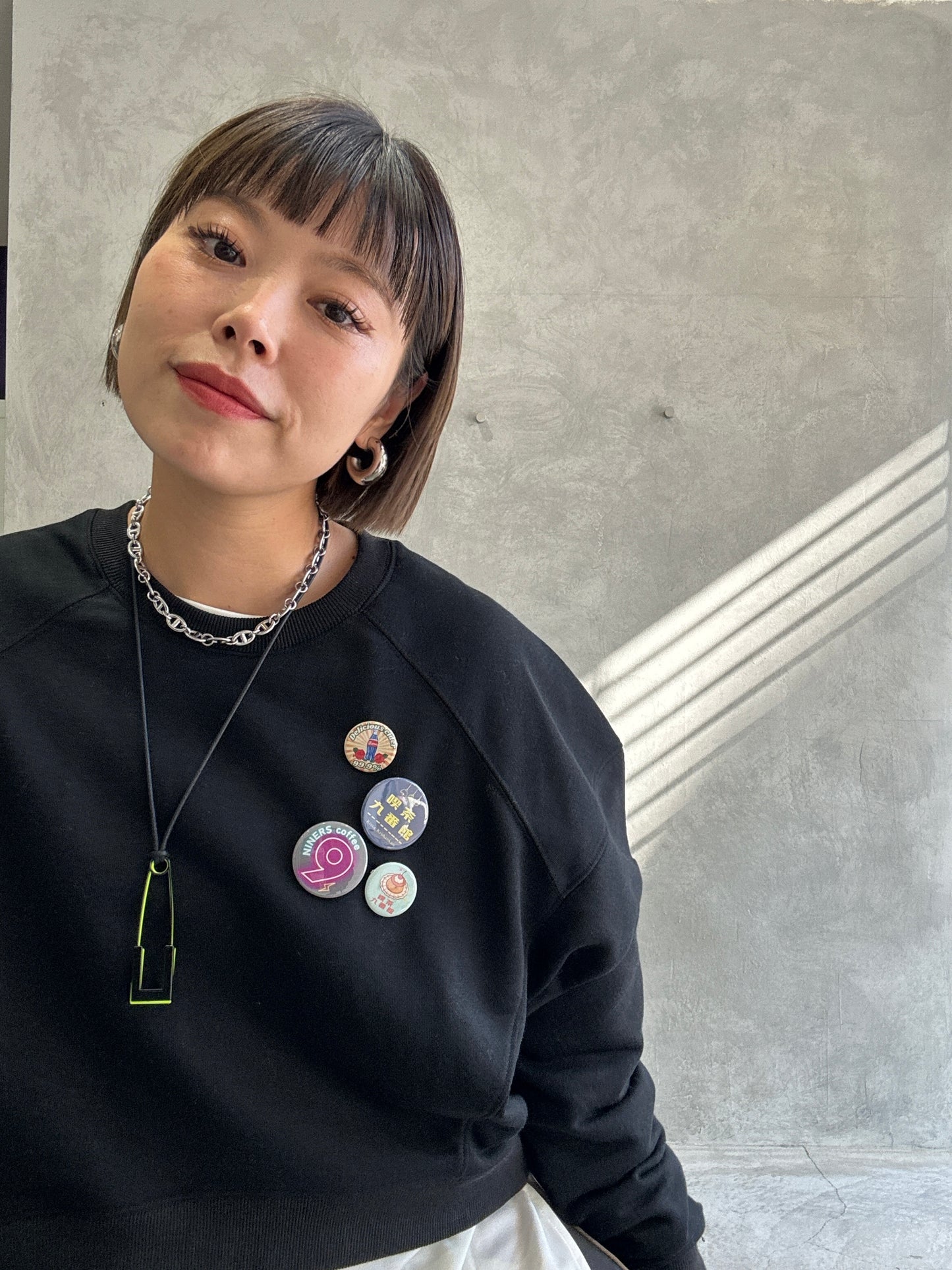 太フープピアス／No.9／BUYING series