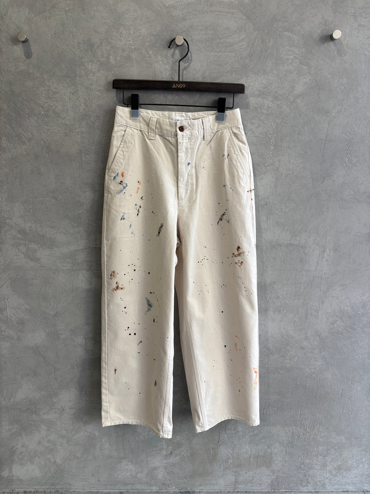 ペイントチノパンツ／8653501／LE MÉLANGE／