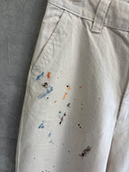 ペイントチノパンツ／8653501／LE MÉLANGE／