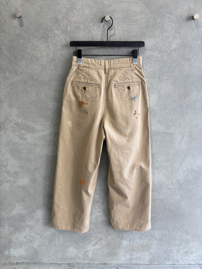 ペイントチノパンツ／8653501／LE MÉLANGE／