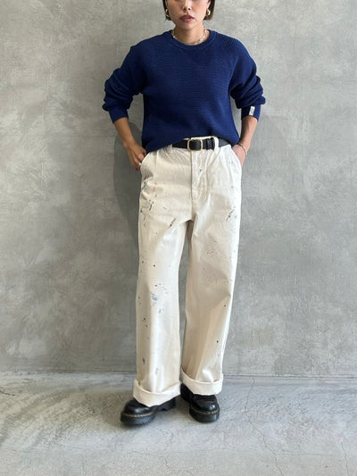 ペイントチノパンツ／8653501／LE MÉLANGE／