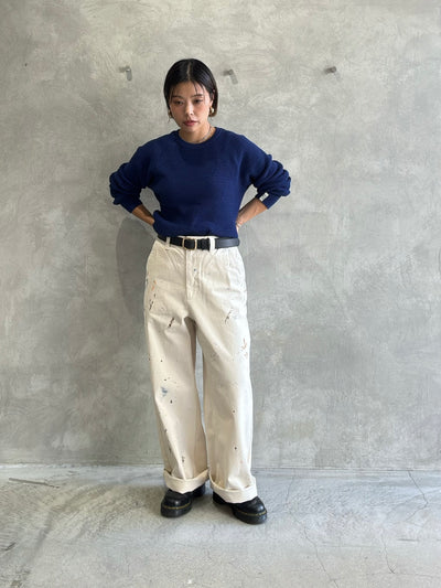 ペイントチノパンツ／8653501／LE MÉLANGE／