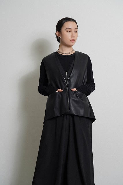 【予約⚡︎販売】オーバータックジョーゼットワンピース／604497／CYAN tokyo／2026 AW#1
