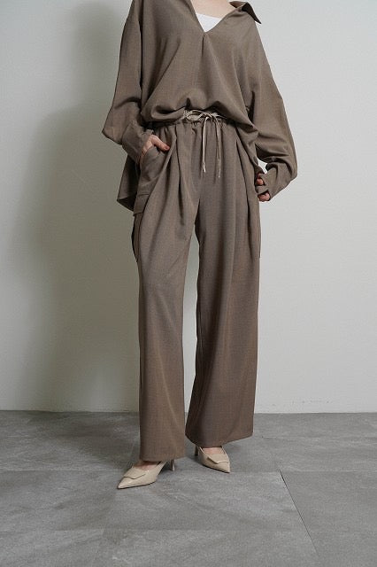 【予約⚡︎販売】レイヤーウエストクロスタックカーゴ／604488／CYAN tokyo／2026 AW#1