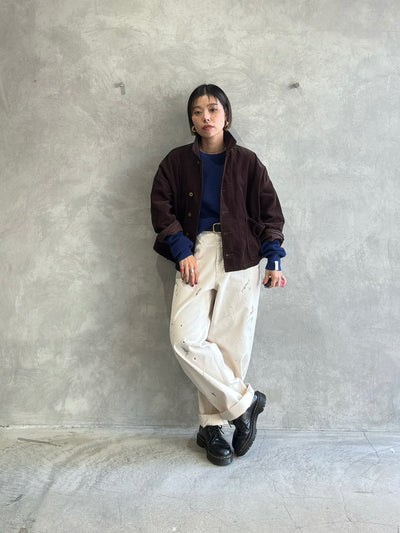ペイントチノパンツ／8653501／LE MÉLANGE／